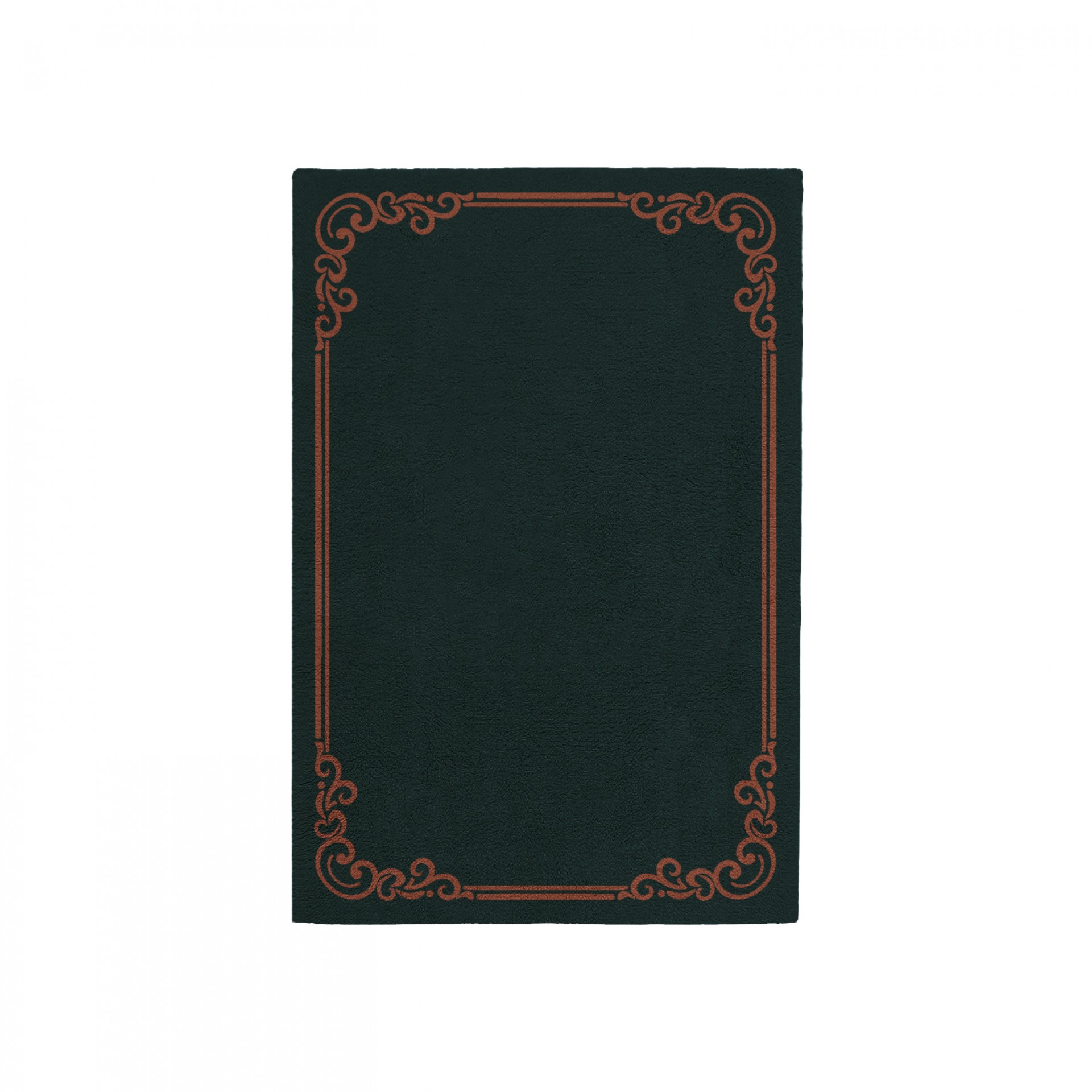 OPULENT FOREST GREEN AREA RUG