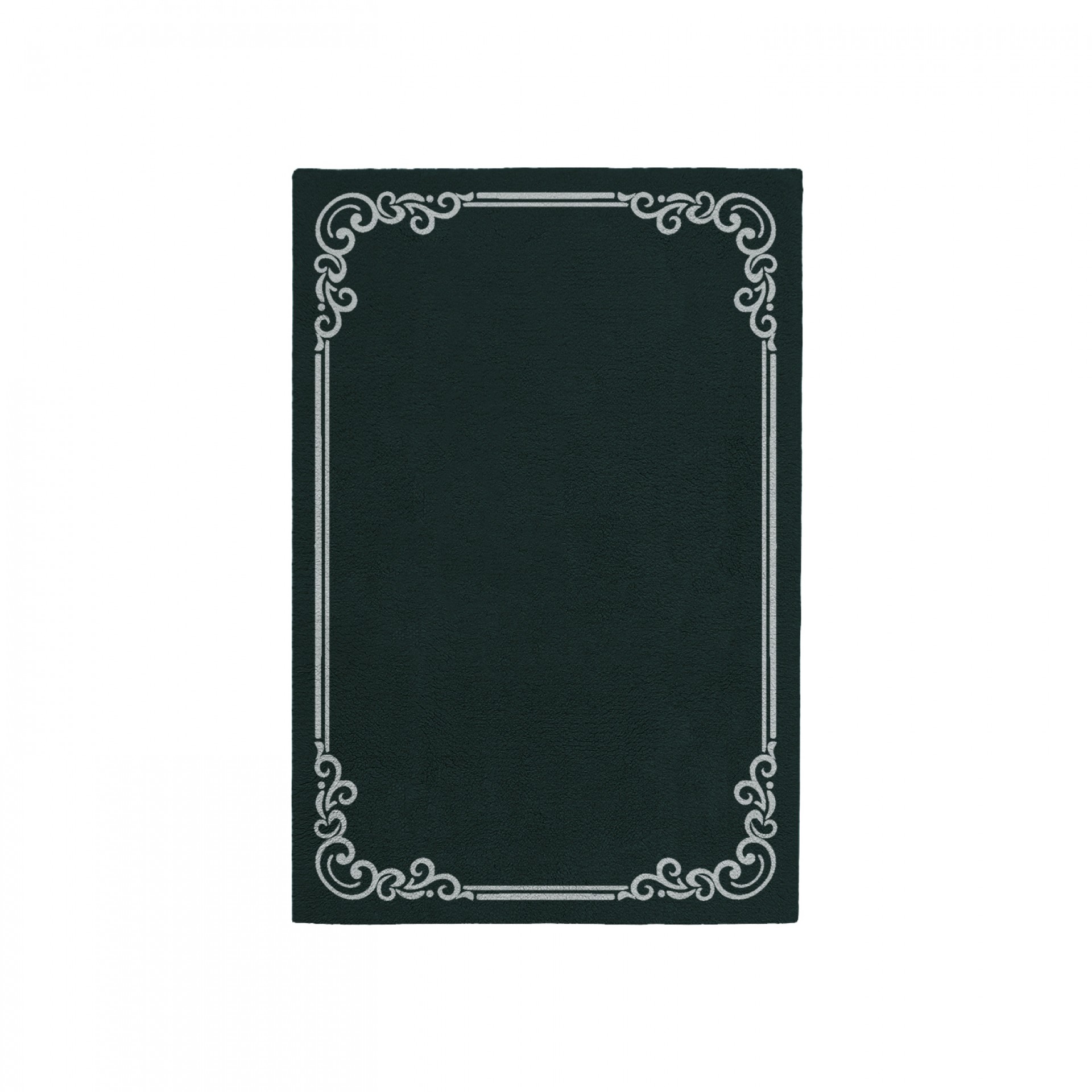 OPULENT FOREST GREEN AREA RUG