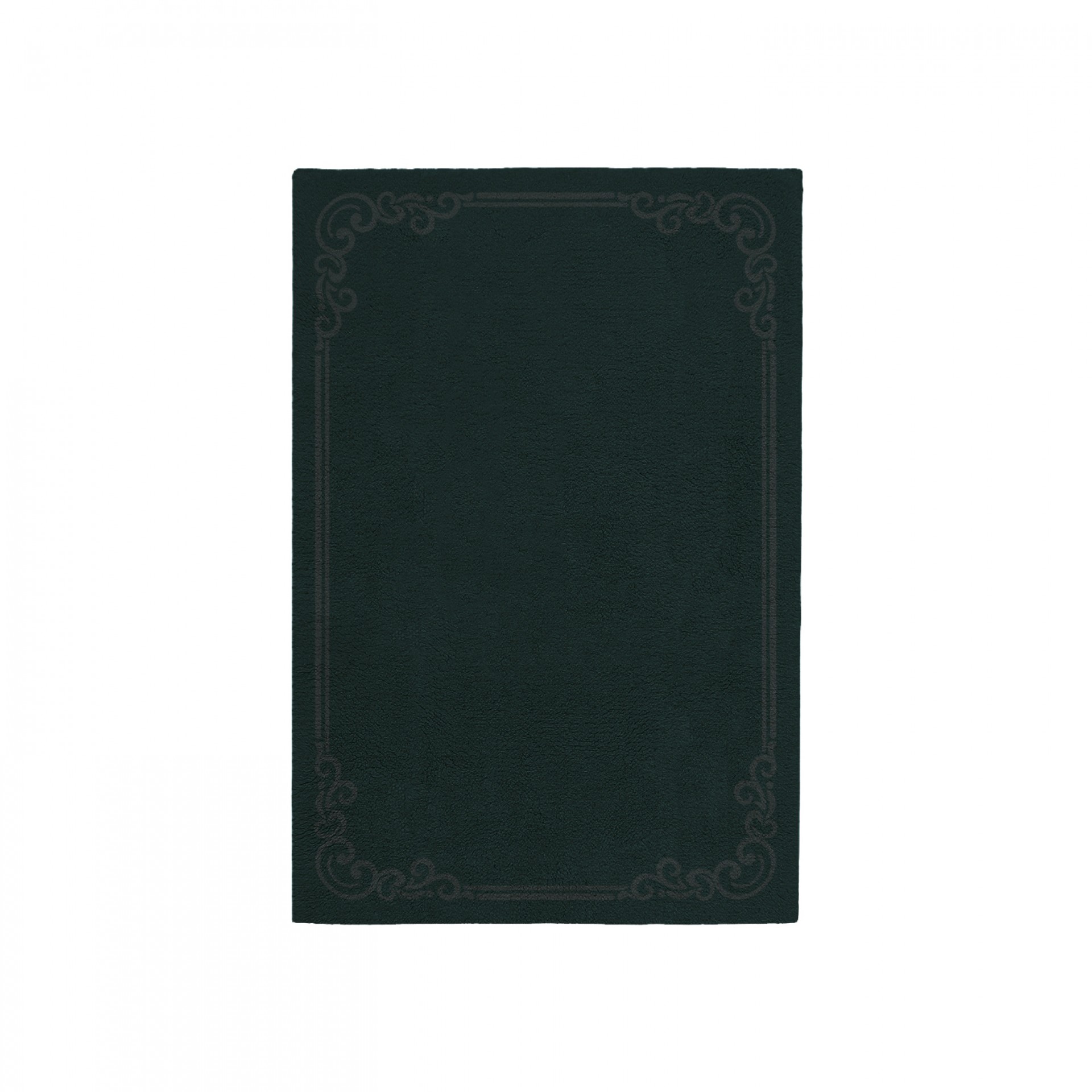 OPULENT FOREST GREEN AREA RUG