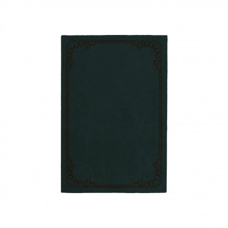 OPULENT FOREST GREEN AREA RUG