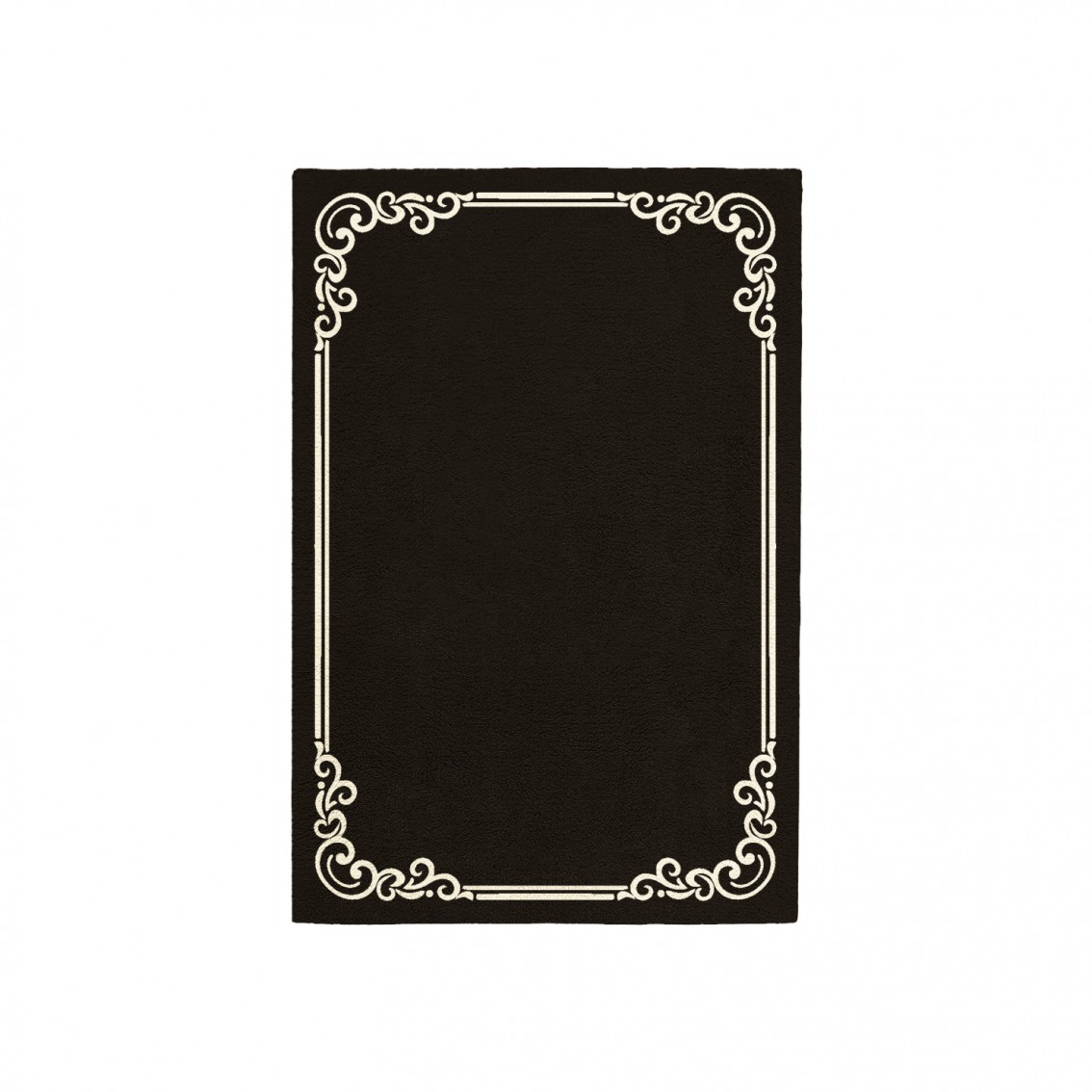 OPULENT DEEP BROWN AREA RUG OPULENT DEEP BROWN AREA RUG