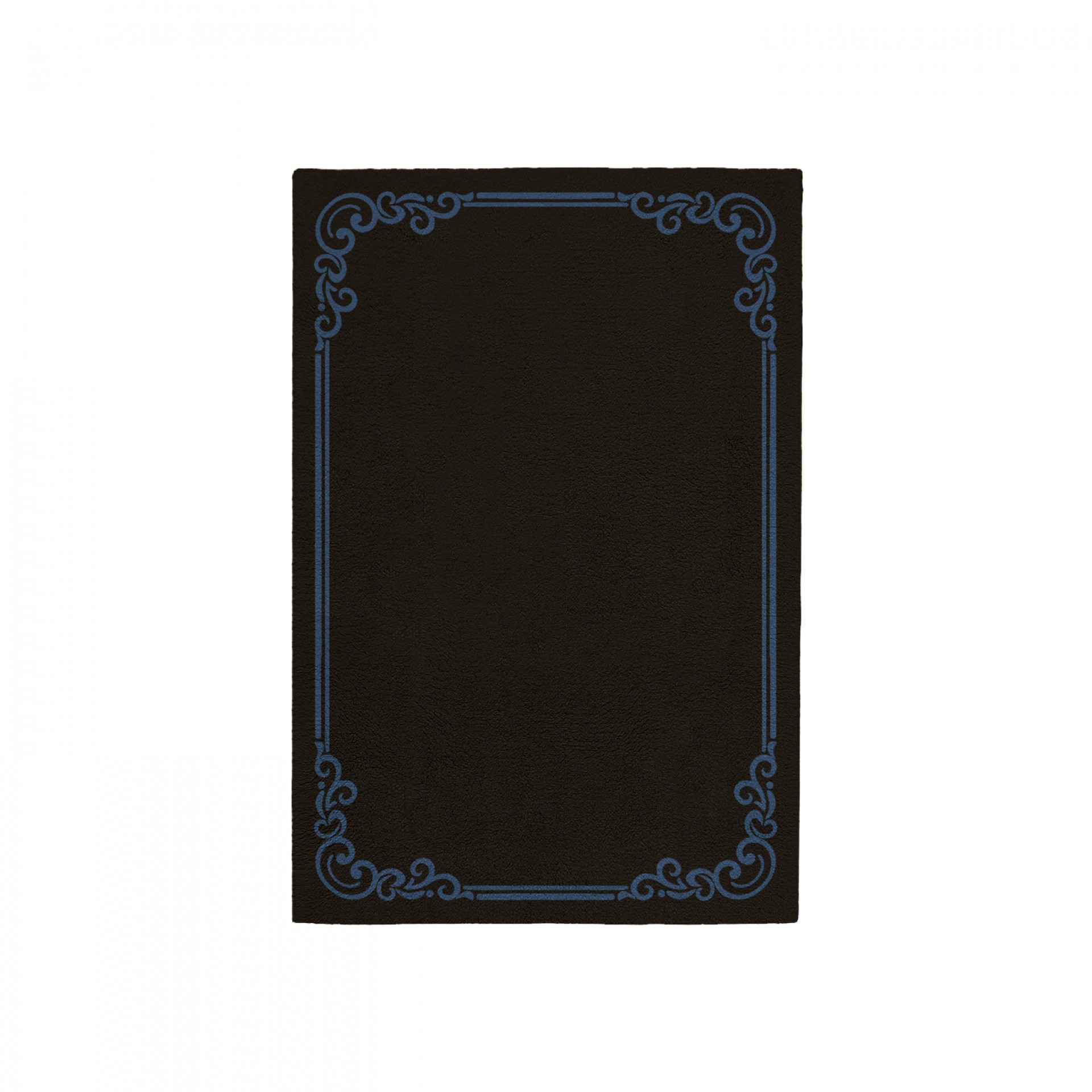 OPULENT DEEP BROWN AREA RUG