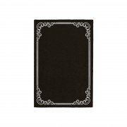 OPULENT DEEP BROWN AREA RUG