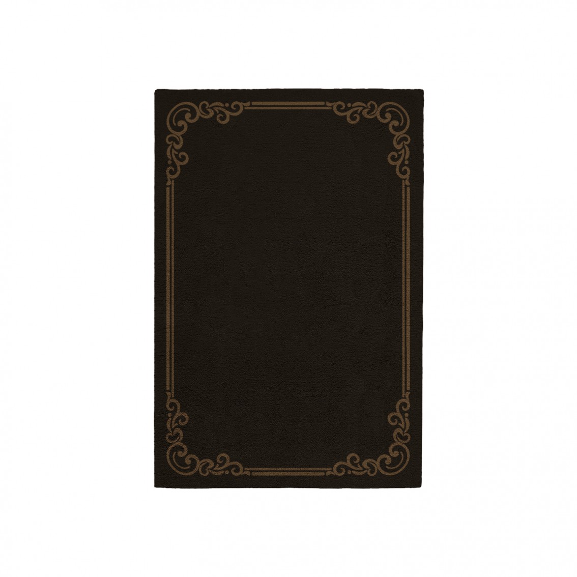OPULENT DEEP BROWN AREA RUG OPULENT DEEP BROWN AREA RUG