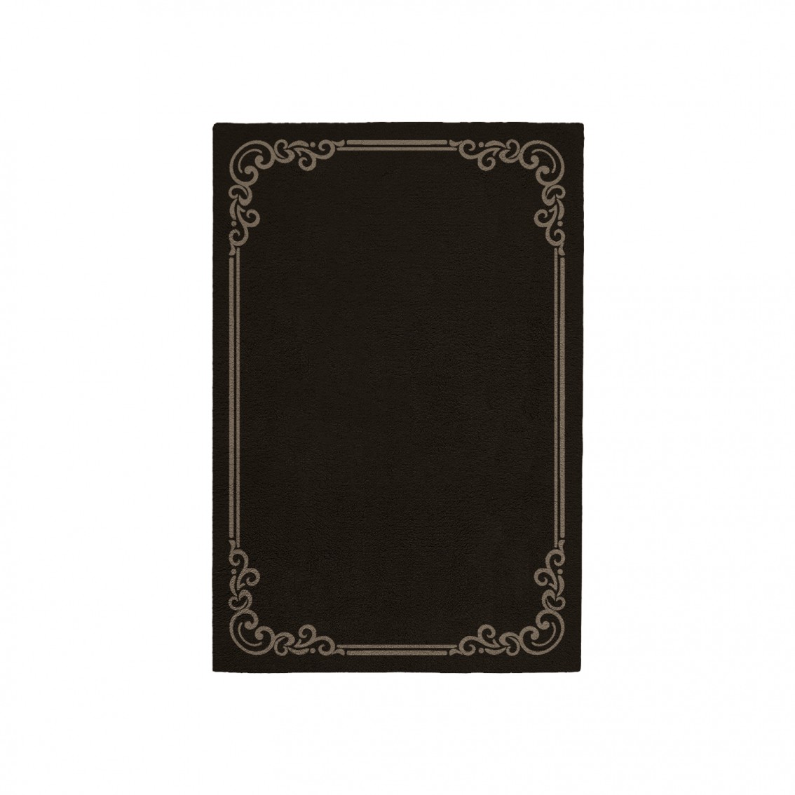 OPULENT DEEP BROWN AREA RUG OPULENT DEEP BROWN AREA RUG