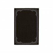 OPULENT DEEP BROWN AREA RUG
