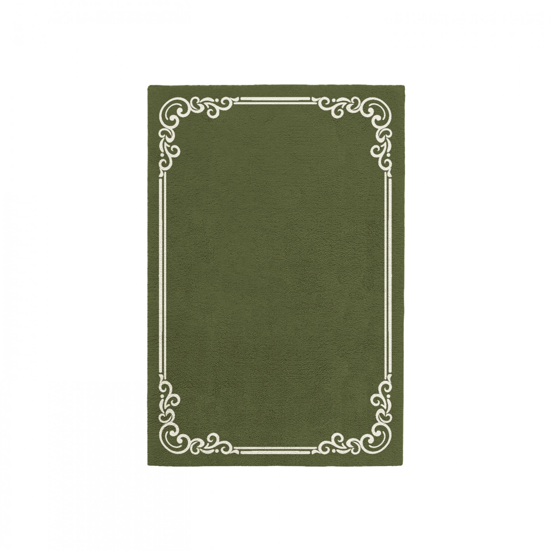 OPULENT OLIVE AREA RUG