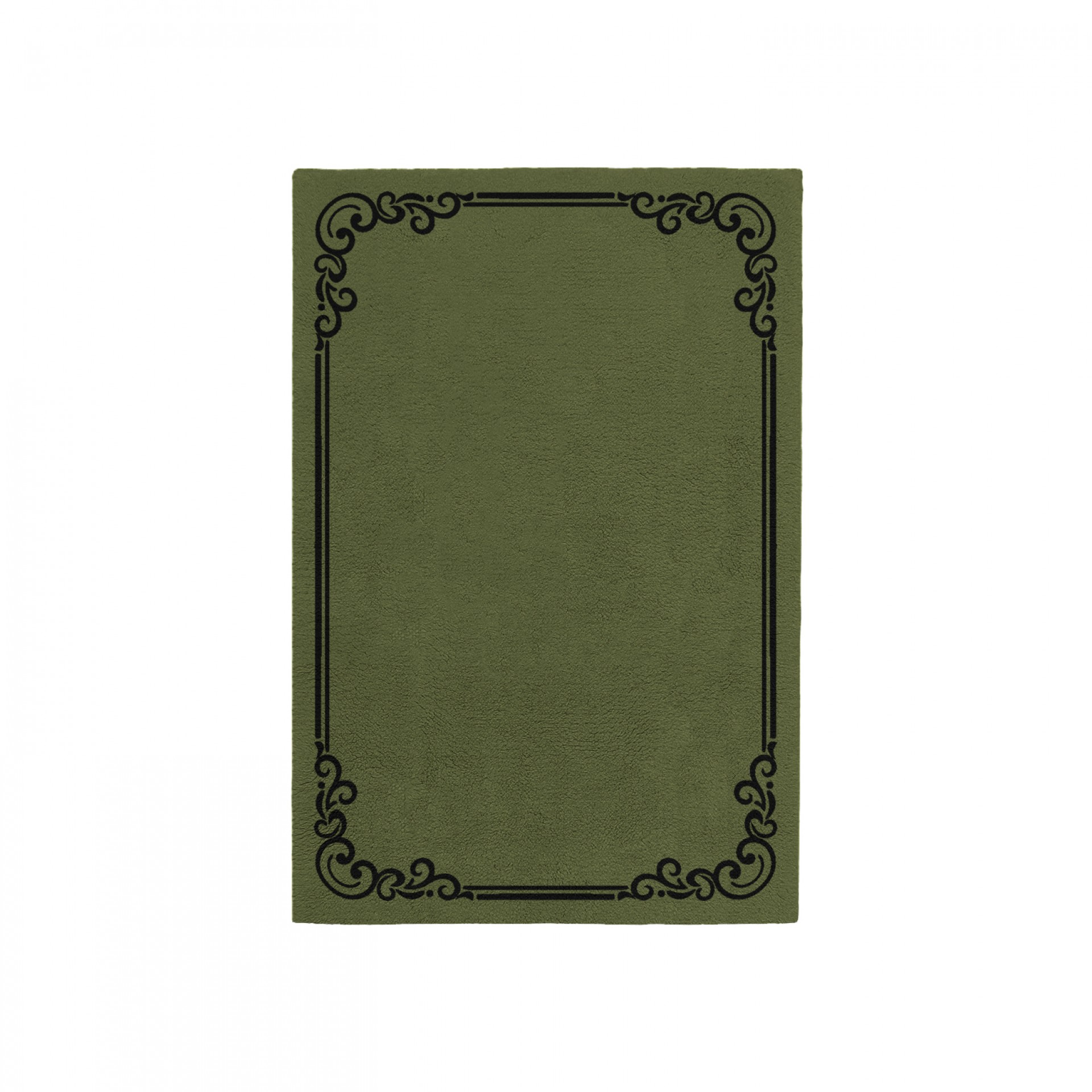 OPULENT OLIVE AREA RUG