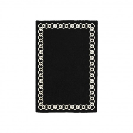 PORTICO BLACK AREA RUG PORTICO BLACK AREA RUG