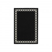 PORTICO BLACK AREA RUG PORTICO BLACK AREA RUG