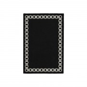 PORTICO BLACK AREA RUG PORTICO BLACK AREA RUG