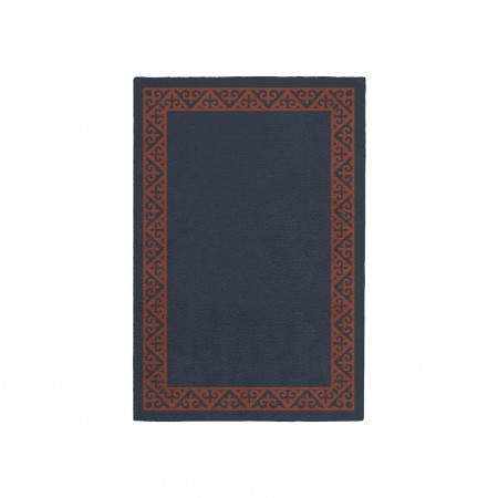 SPLENDOR SLATE BLUE AREA RUG SPLENDOR SLATE BLUE AREA RUG