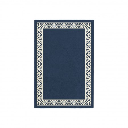 SPLENDOR DENIM BLUE AREA RUG