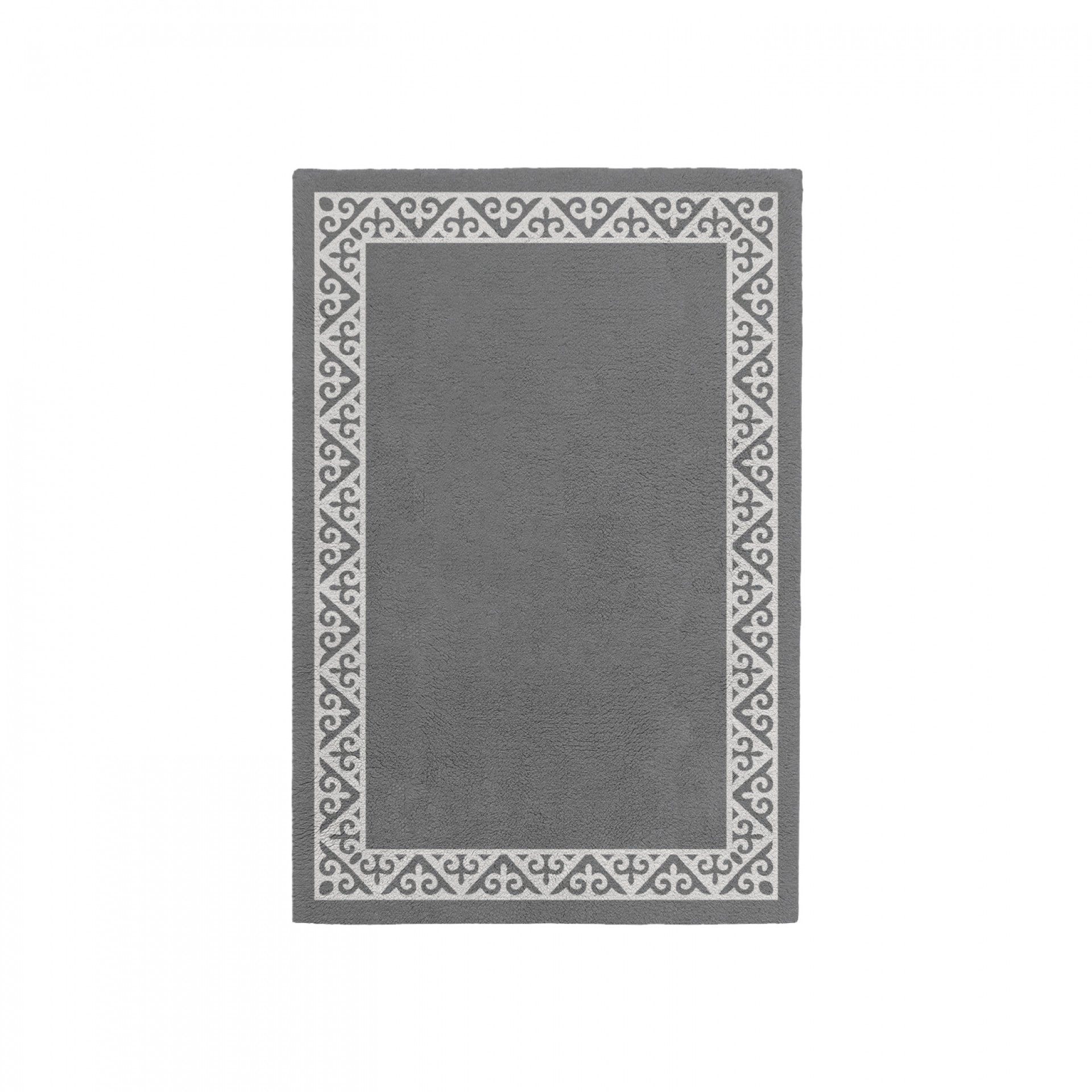 SPLENDOR CHARCOAL GRAY AREA RUG