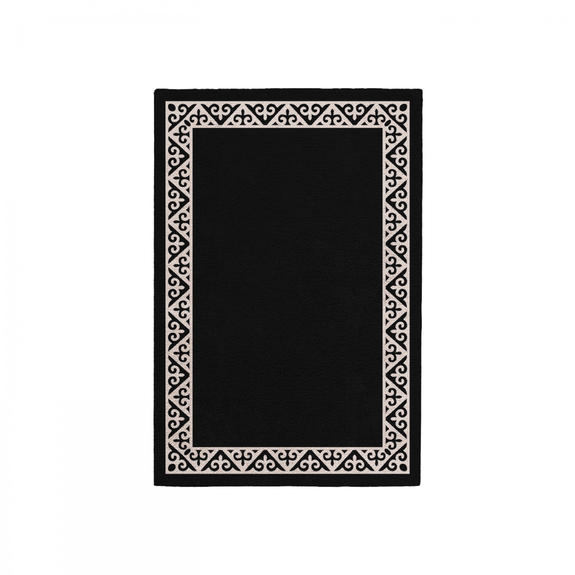 SPLENDOR BLACK AREA RUG