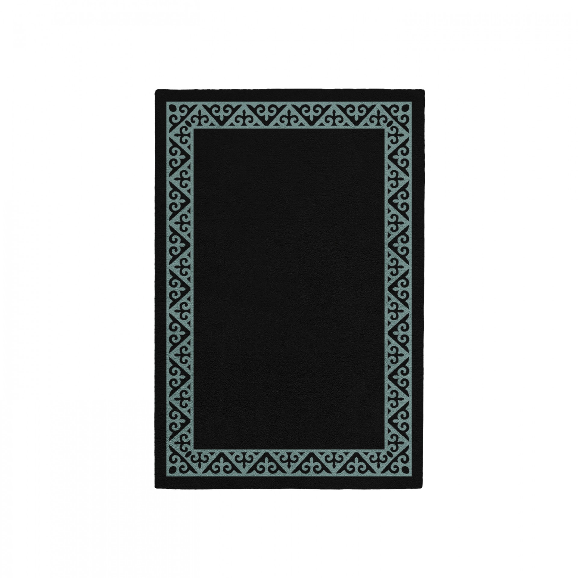 SPLENDOR BLACK AREA RUG