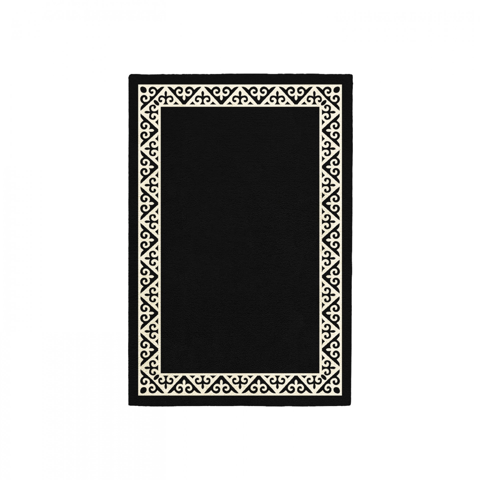 SPLENDOR BLACK AREA RUG