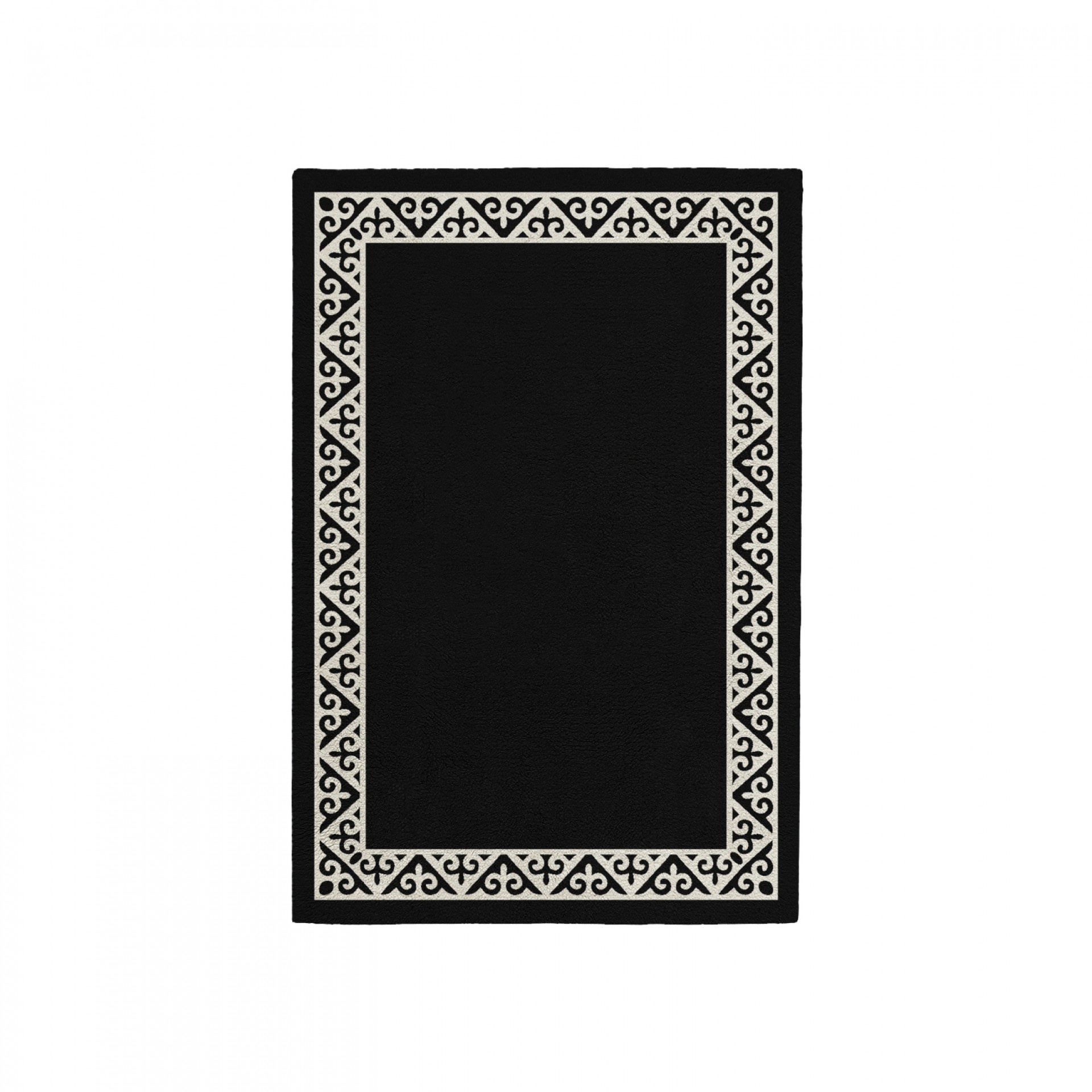 SPLENDOR BLACK AREA RUG