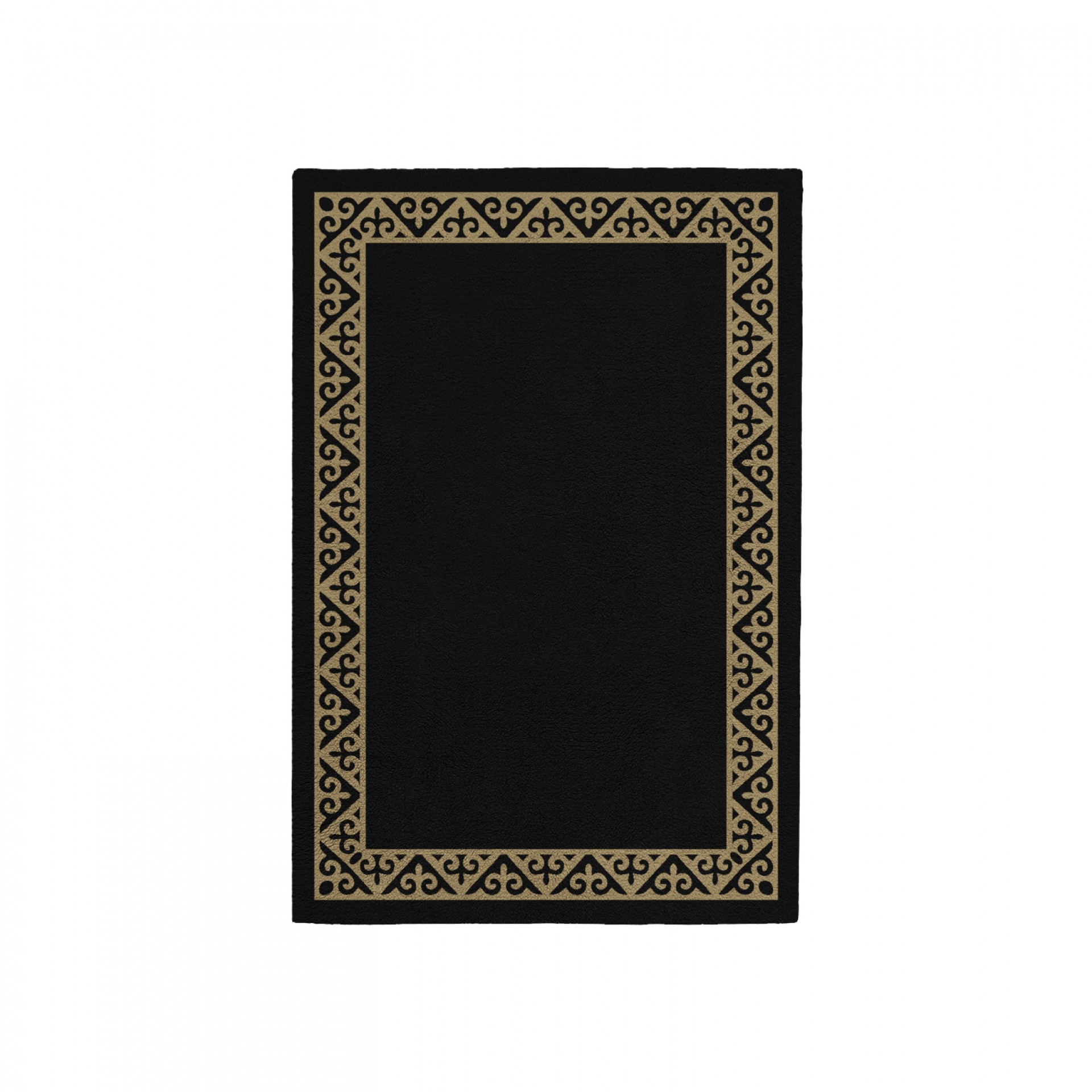SPLENDOR BLACK AREA RUG