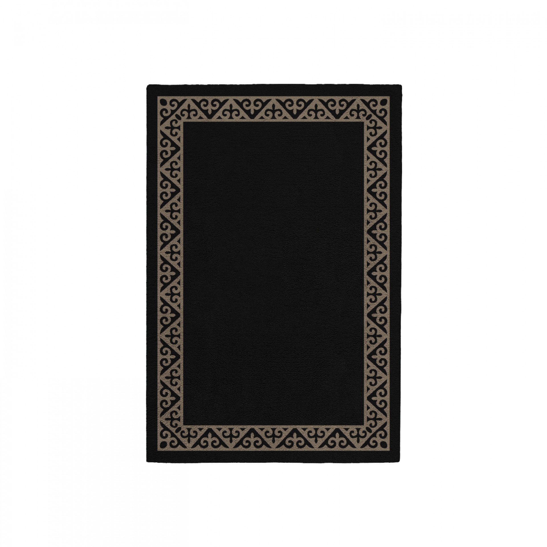 SPLENDOR BLACK AREA RUG