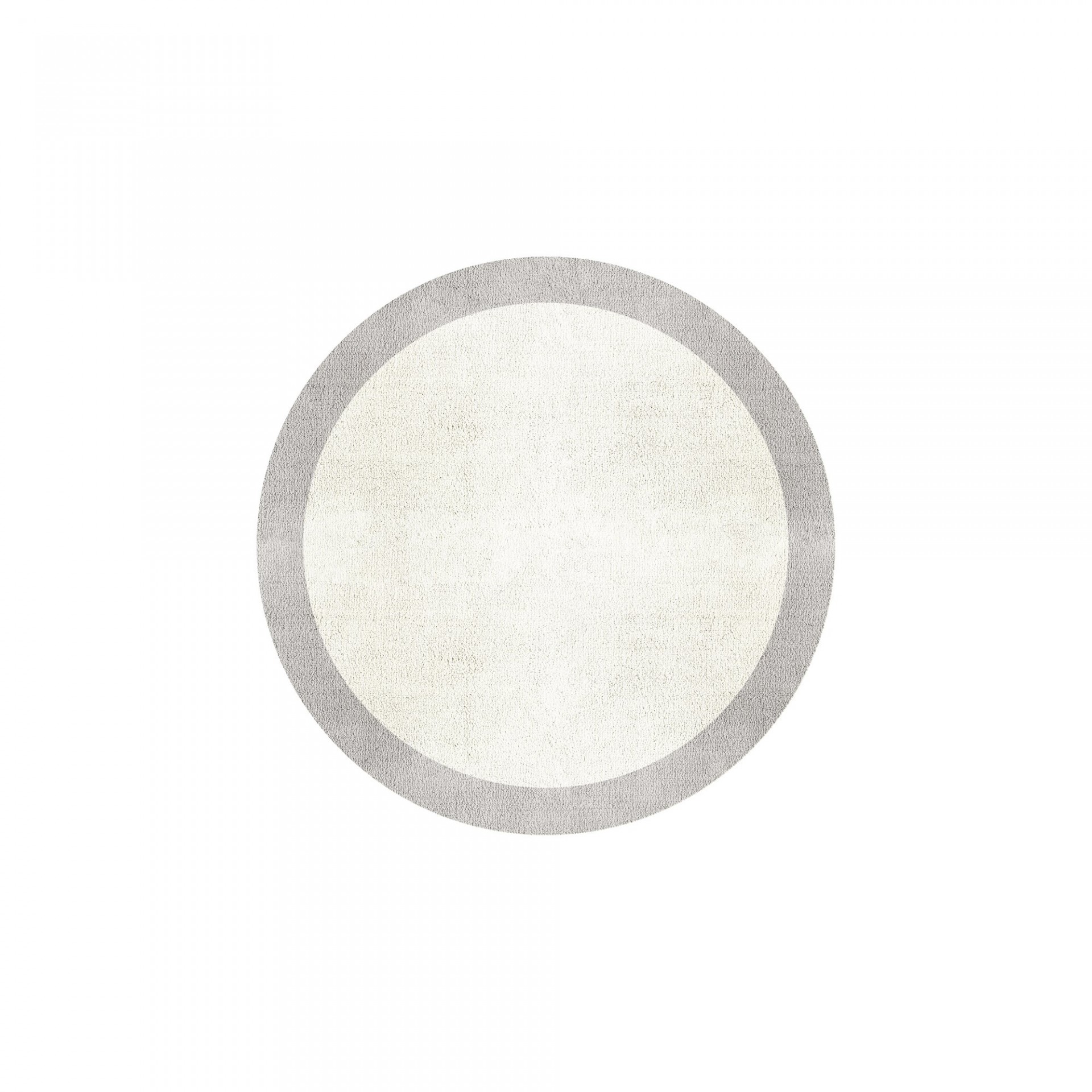 BORDER ATELIER SNOW ROUND AREA RUG
