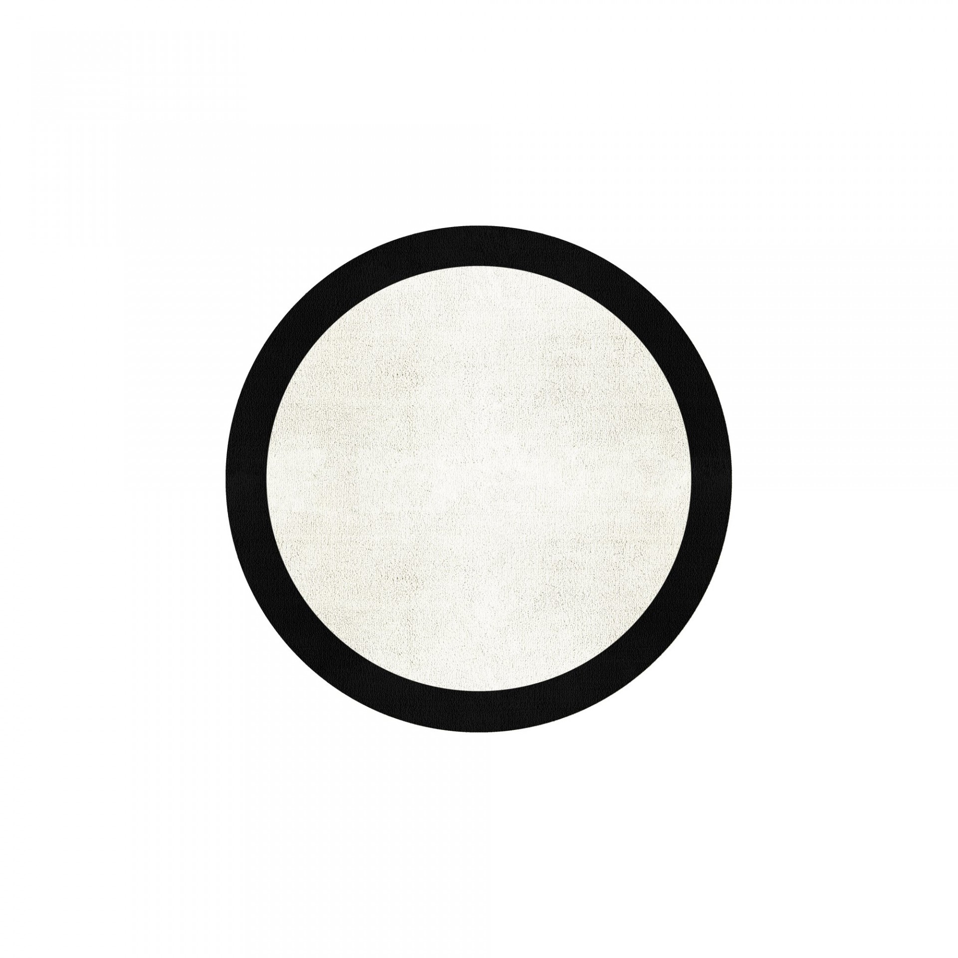 BORDER ATELIER SNOW ROUND AREA RUG