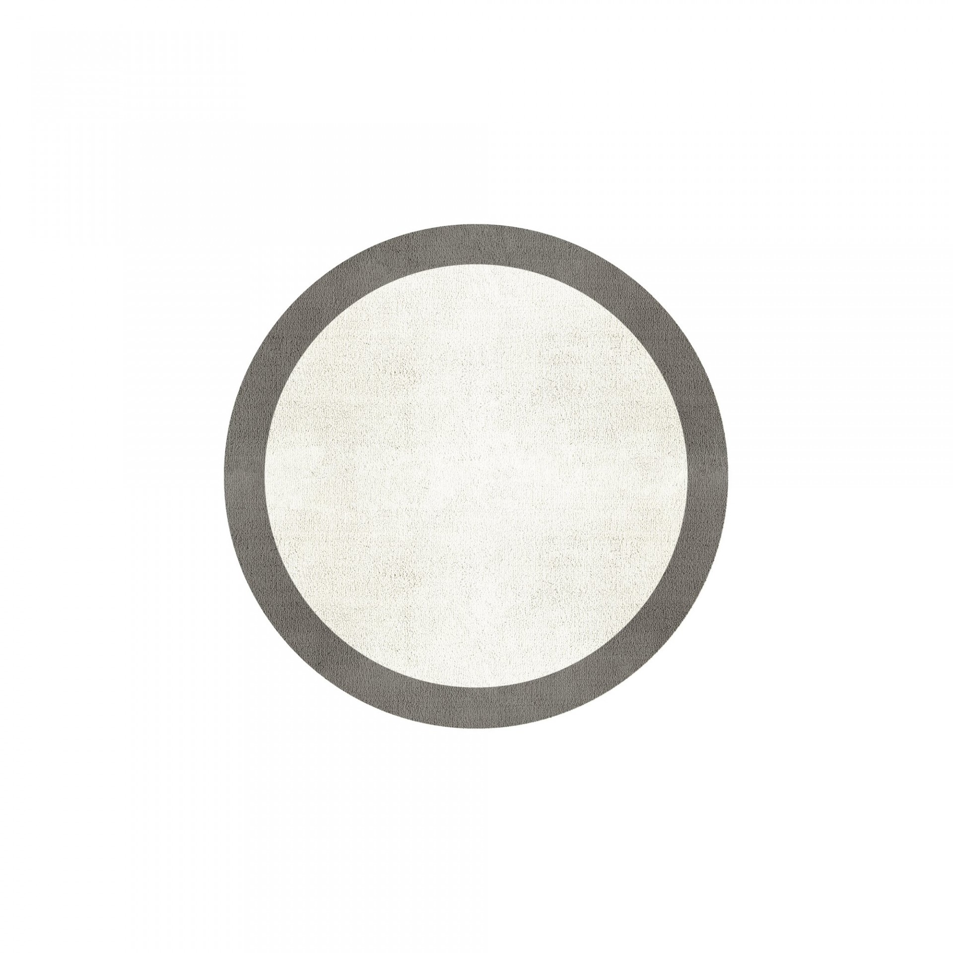 BORDER ATELIER SNOW ROUND AREA RUG