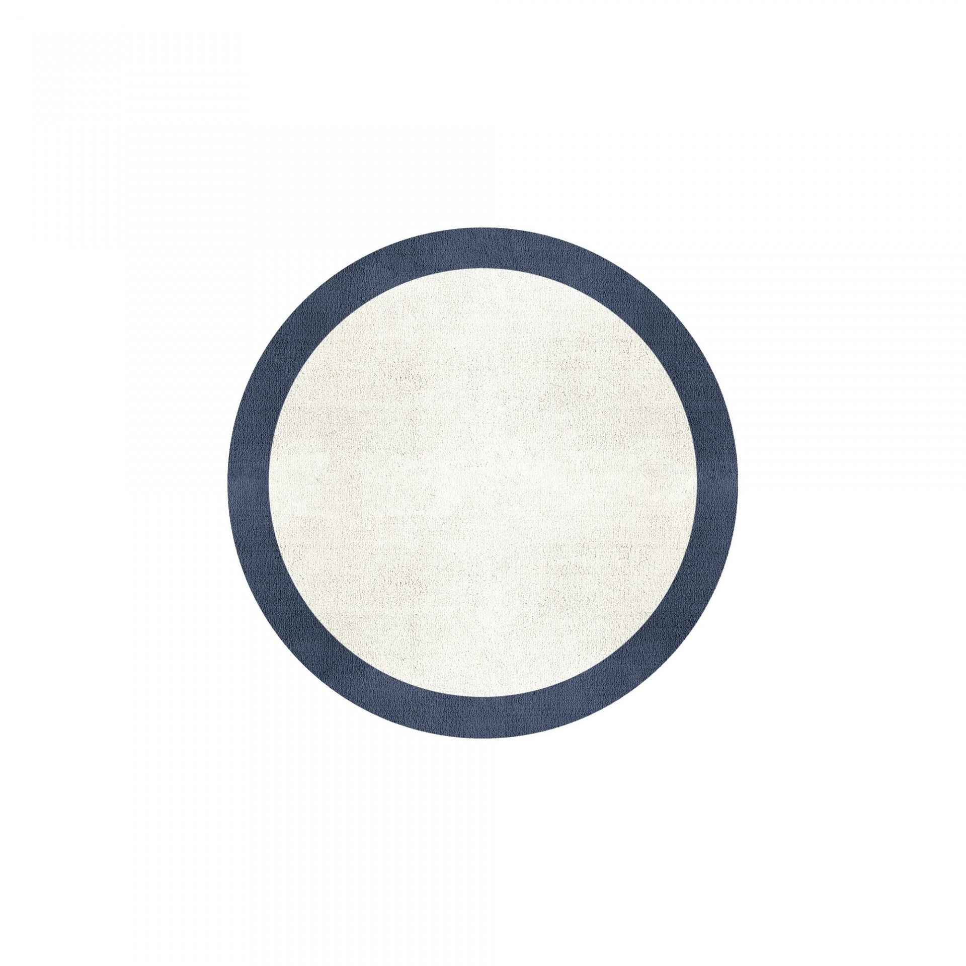 BORDER ATELIER SNOW ROUND AREA RUG