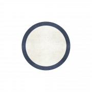 BORDER ATELIER SNOW ROUND AREA RUG BORDER ATELIER SNOW ROUND AREA RUG