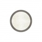 BORDER ATELIER SNOW ROUND AREA RUG BORDER ATELIER SNOW ROUND AREA RUG