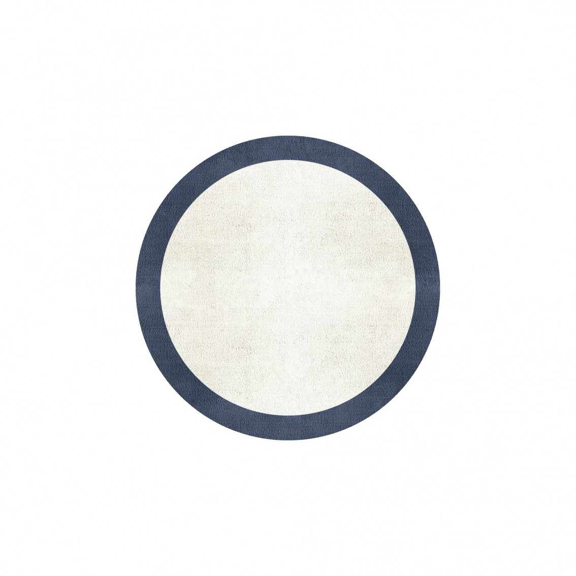 BORDER ATELIER SNOW ROUND AREA RUG BORDER ATELIER SNOW ROUND AREA RUG