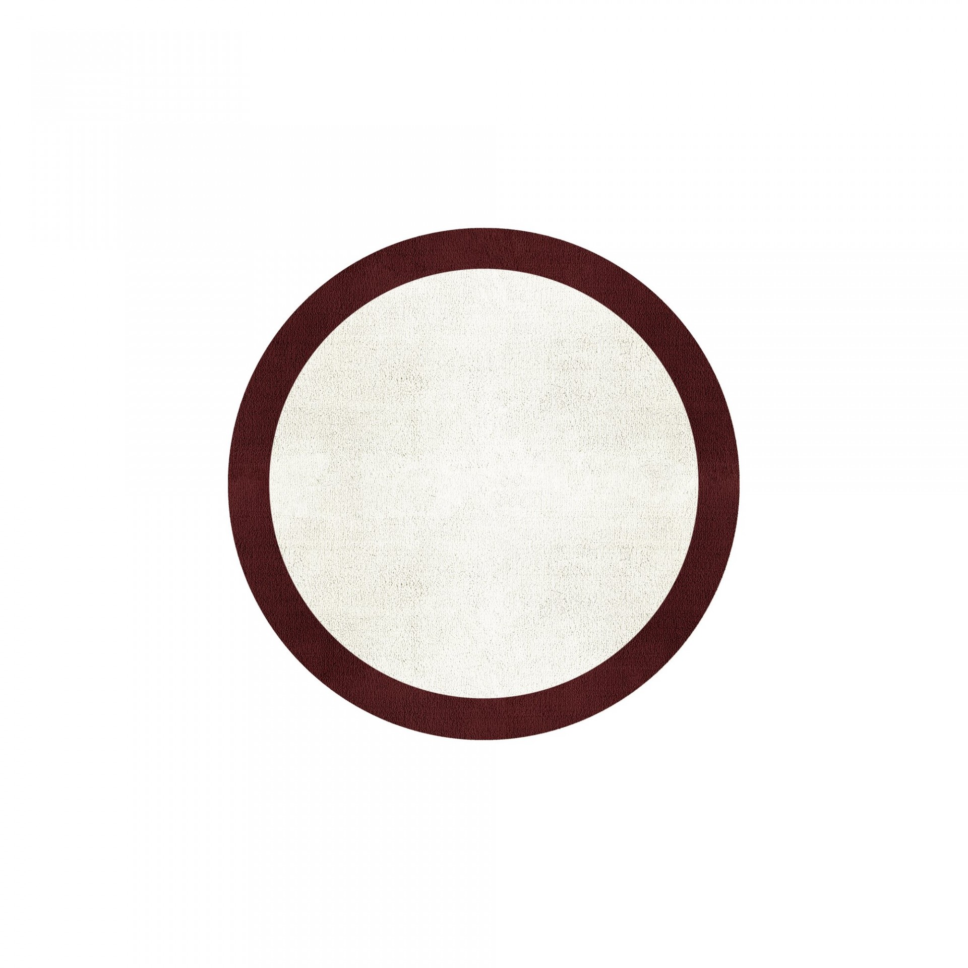 BORDER ATELIER SNOW ROUND AREA RUG