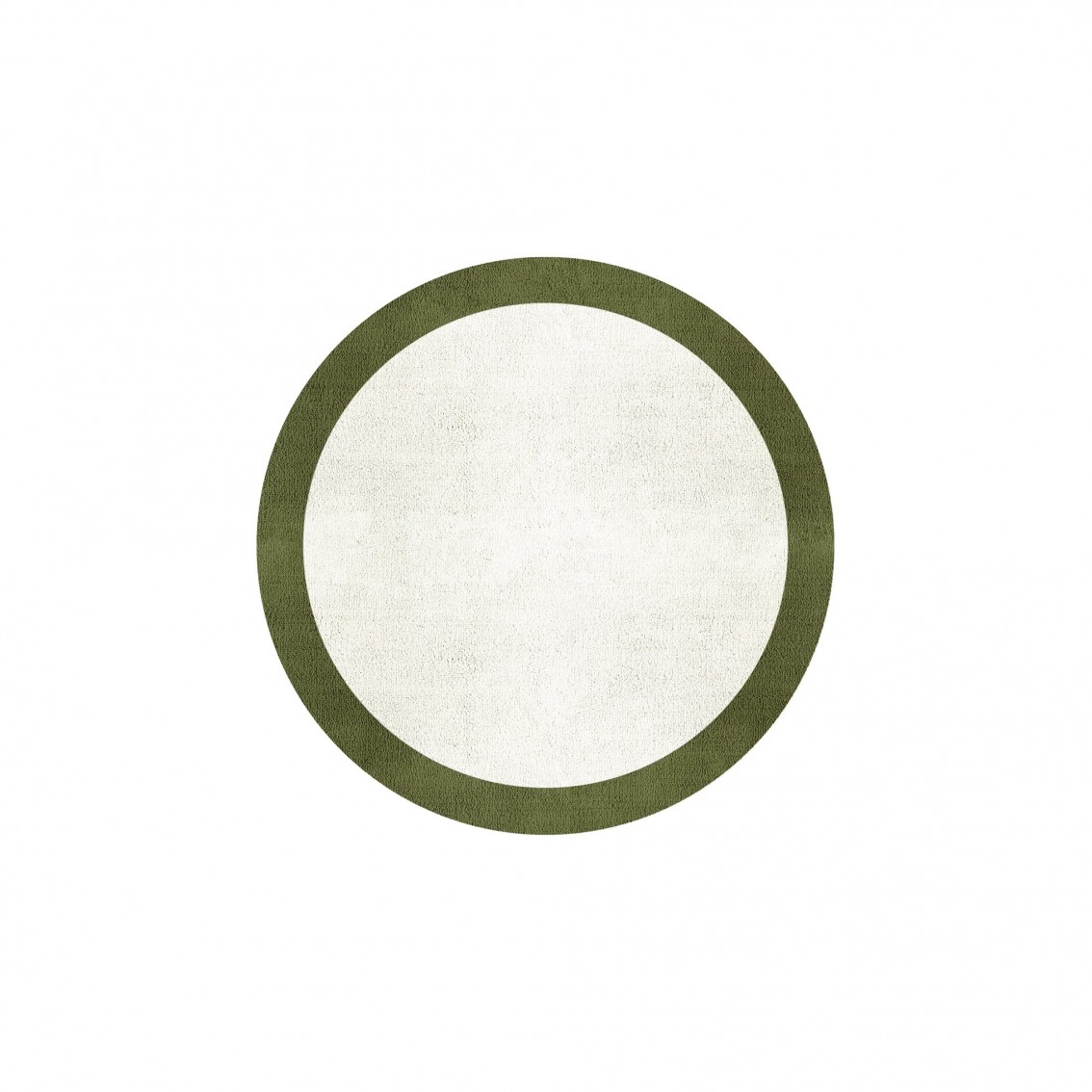 BORDER ATELIER SNOW ROUND AREA RUG BORDER ATELIER SNOW ROUND AREA RUG