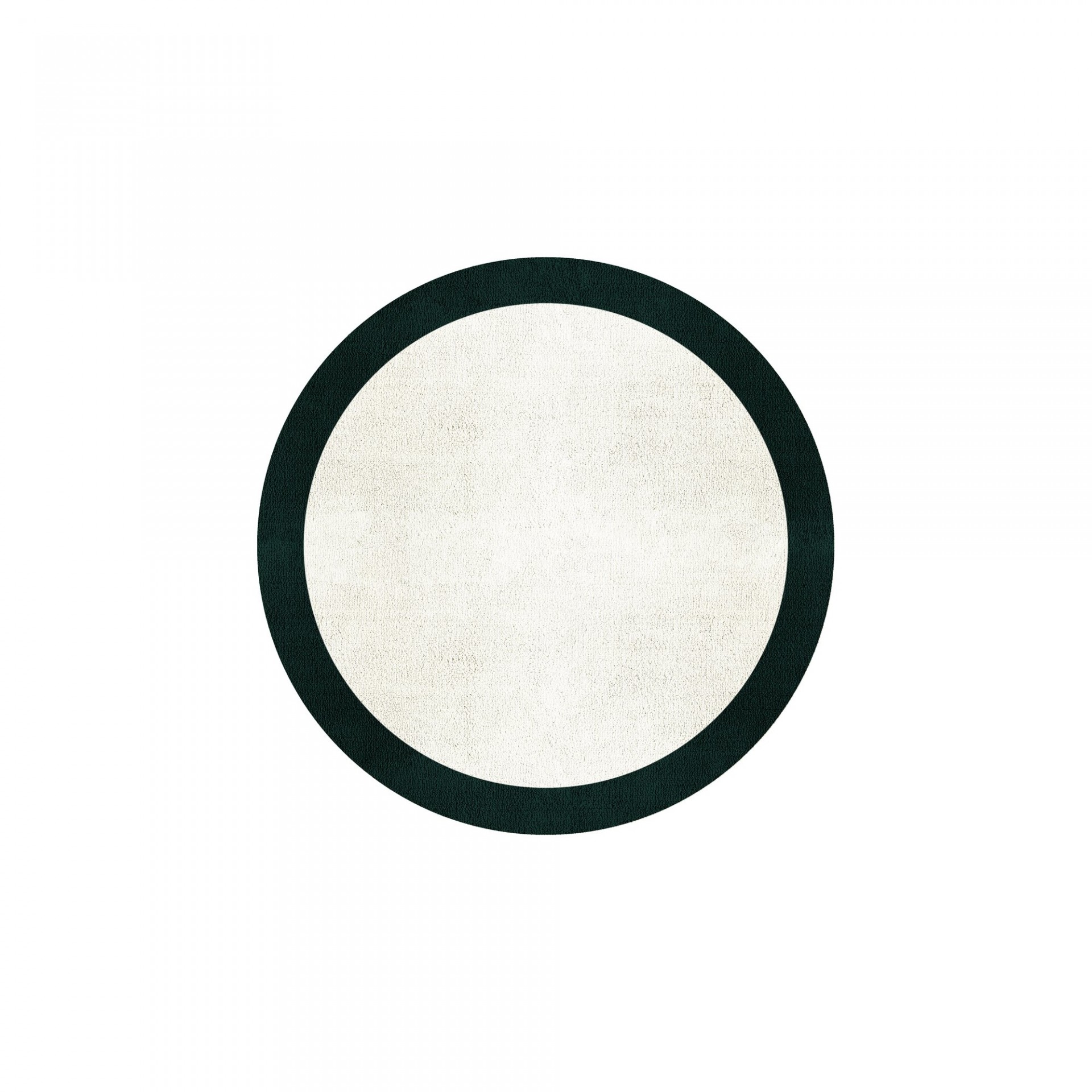 BORDER ATELIER SNOW ROUND AREA RUG