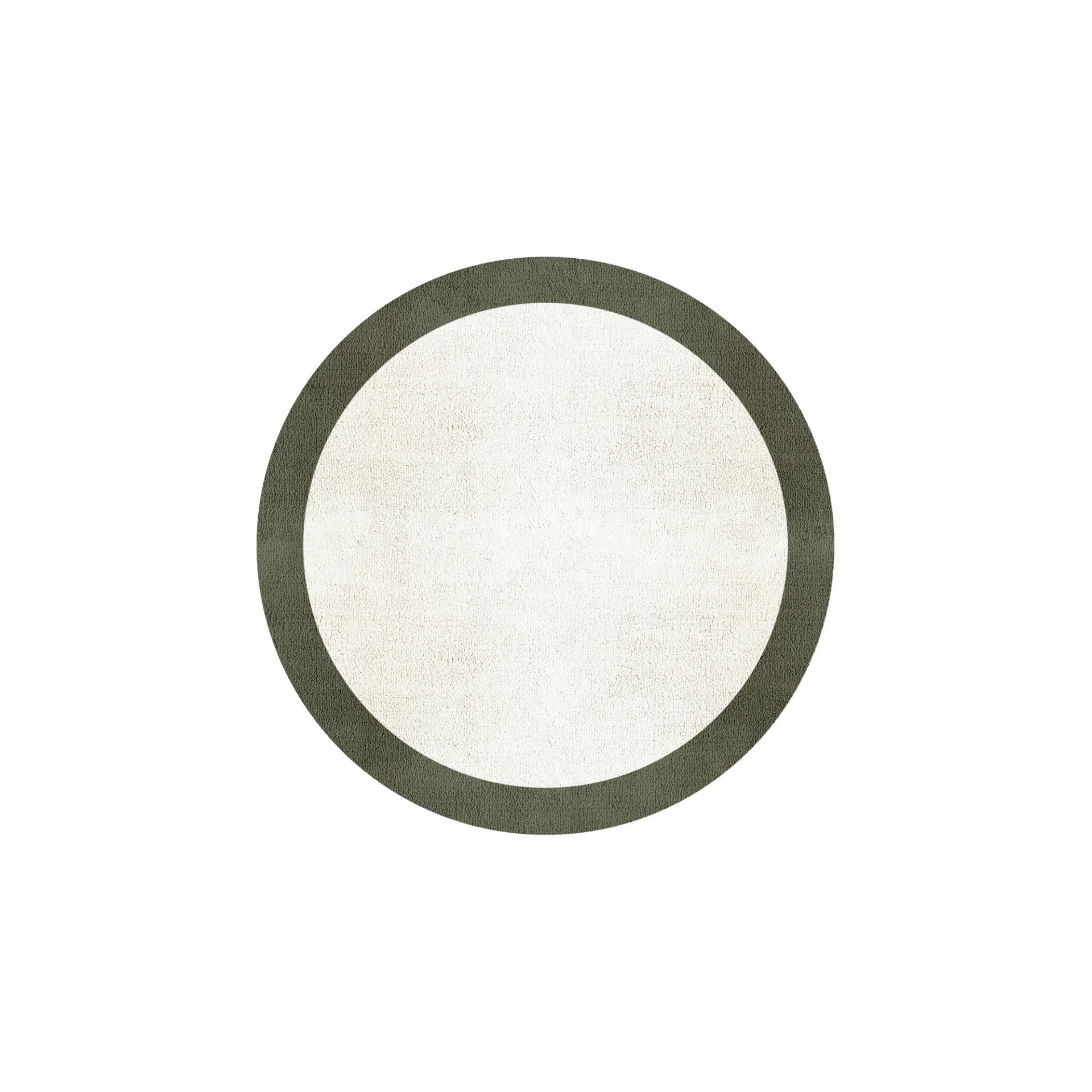 BORDER ATELIER SNOW ROUND AREA RUG