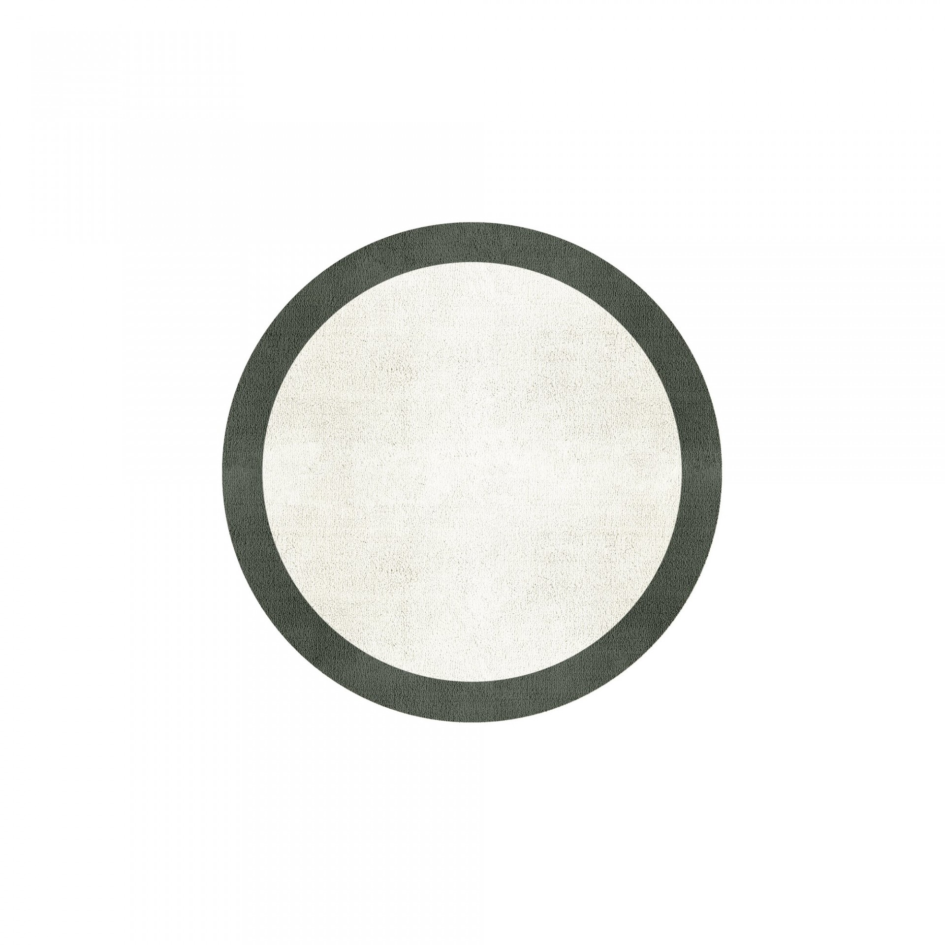 BORDER ATELIER SNOW ROUND AREA RUG