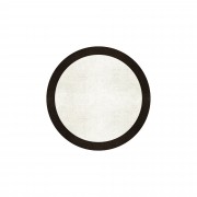 BORDER ATELIER SNOW ROUND AREA RUG