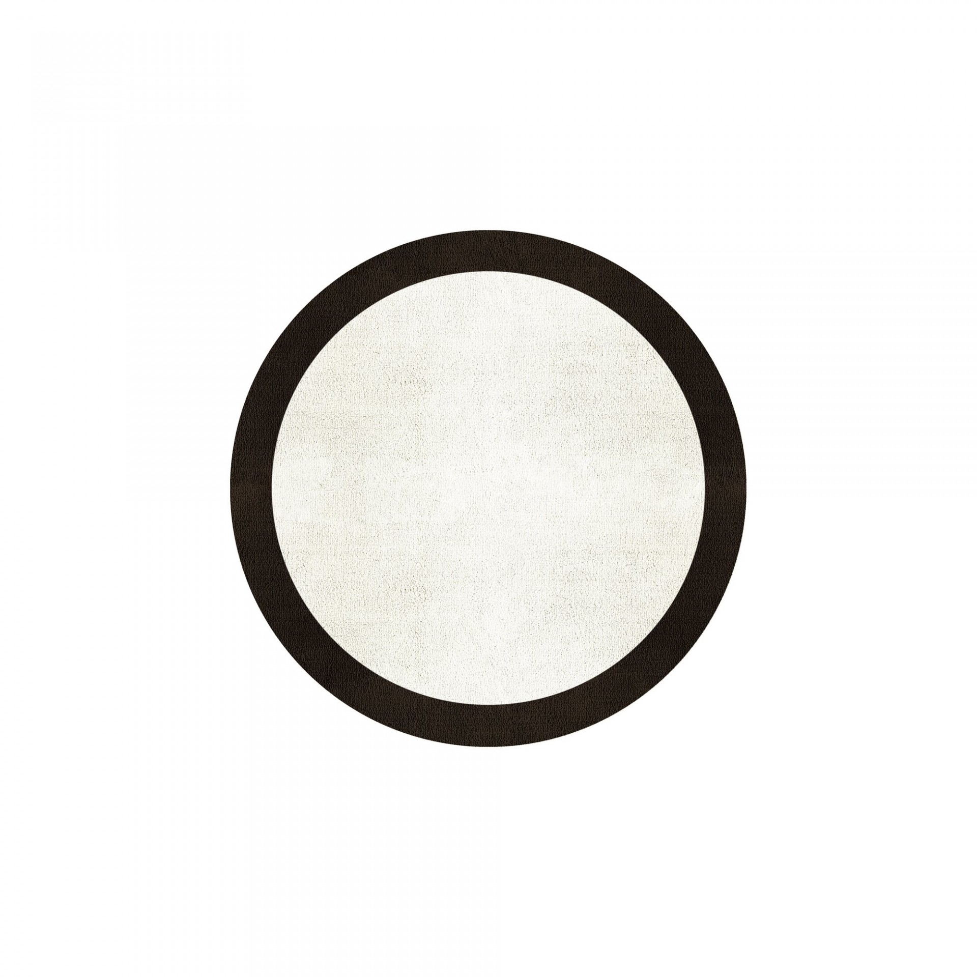 BORDER ATELIER SNOW ROUND AREA RUG