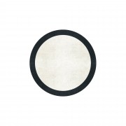 BORDER ATELIER SNOW ROUND AREA RUG BORDER ATELIER SNOW ROUND AREA RUG