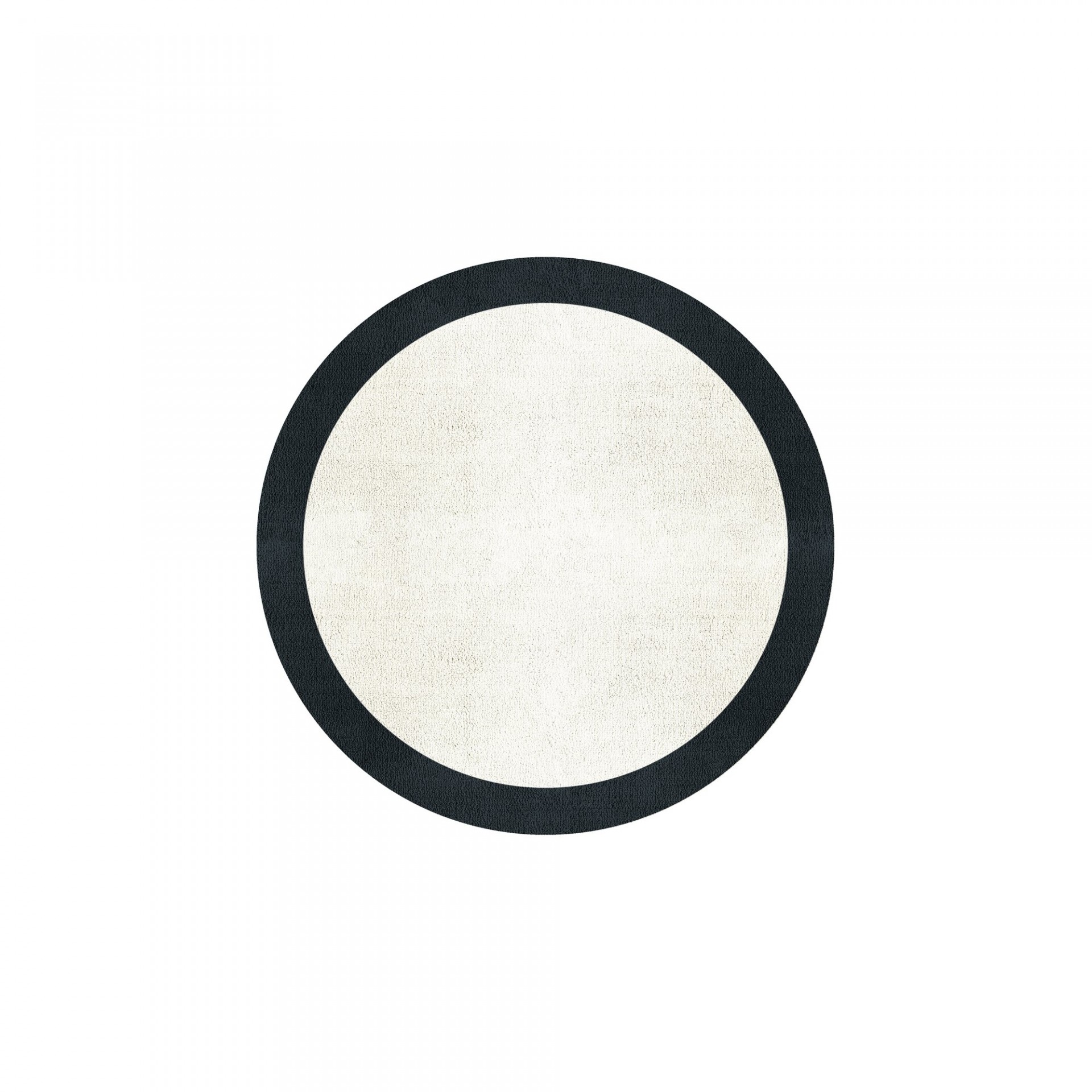 BORDER ATELIER SNOW ROUND AREA RUG