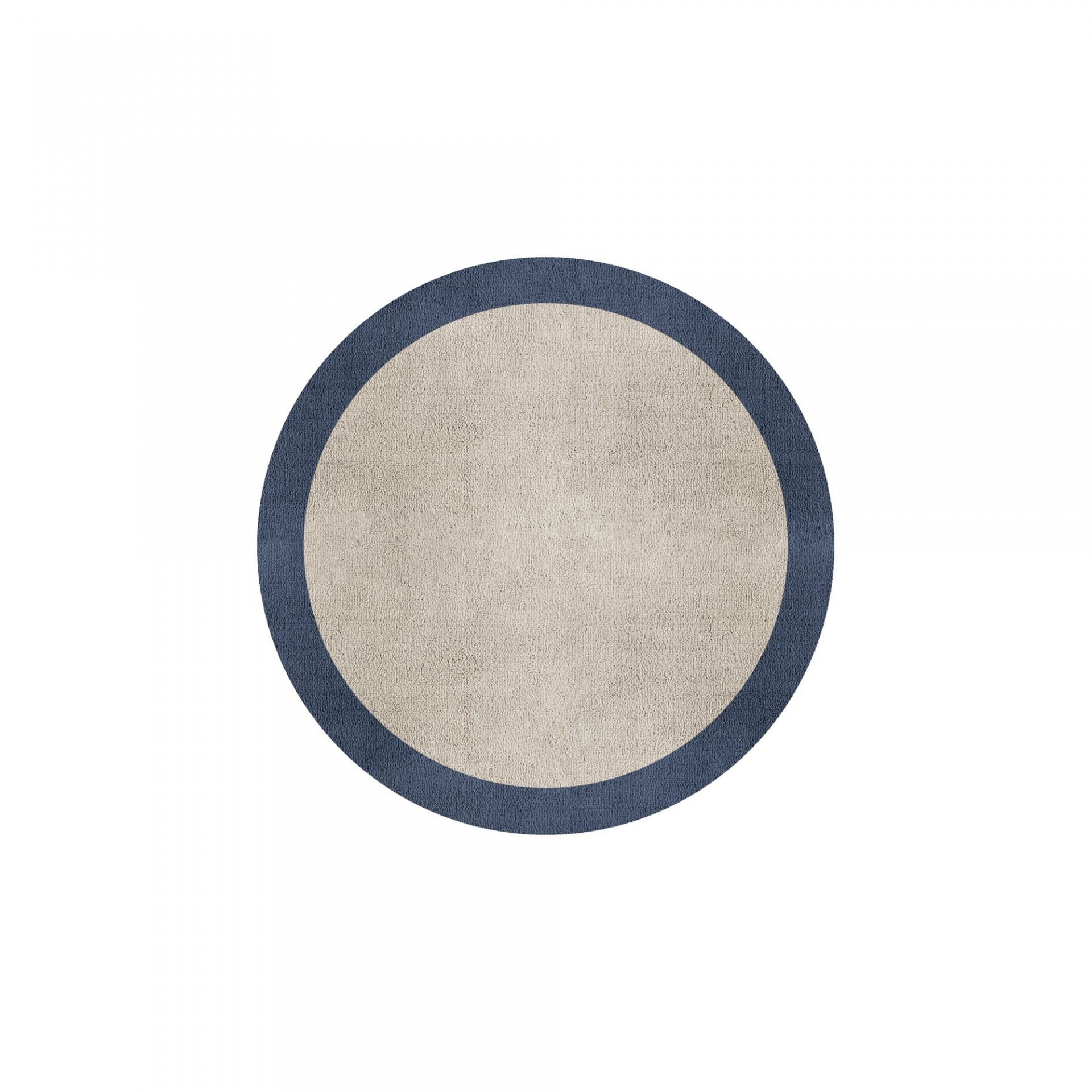 BORDER ATELIER FOG ROUND AREA RUG