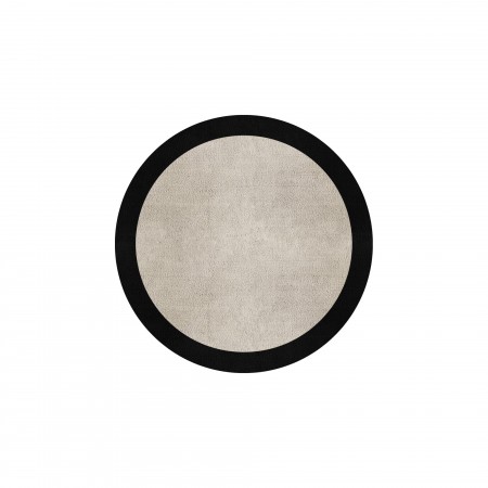 BORDER ATELIER FOG ROUND AREA RUG