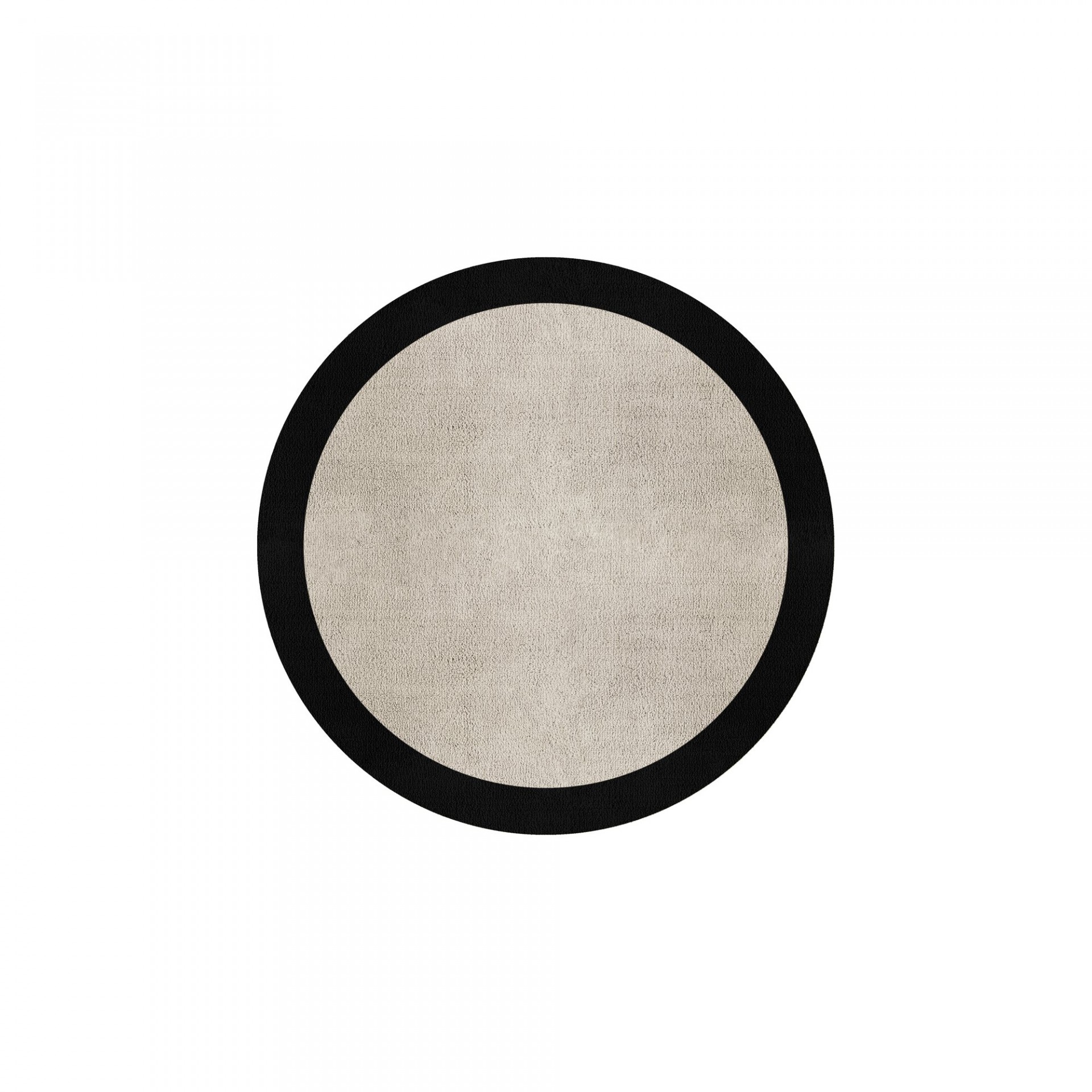 BORDER ATELIER FOG ROUND AREA RUG