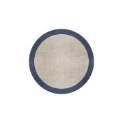 BORDER ATELIER FOG ROUND AREA RUG BORDER ATELIER FOG ROUND AREA RUG