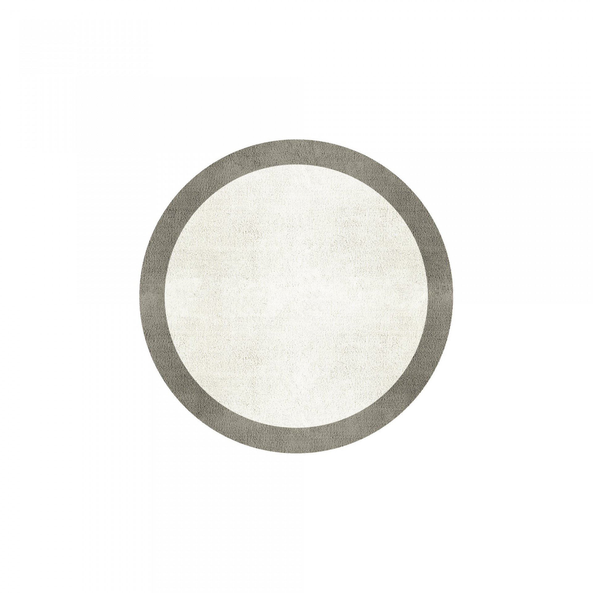 BORDER ATELIER SNOW ROUND AREA RUG