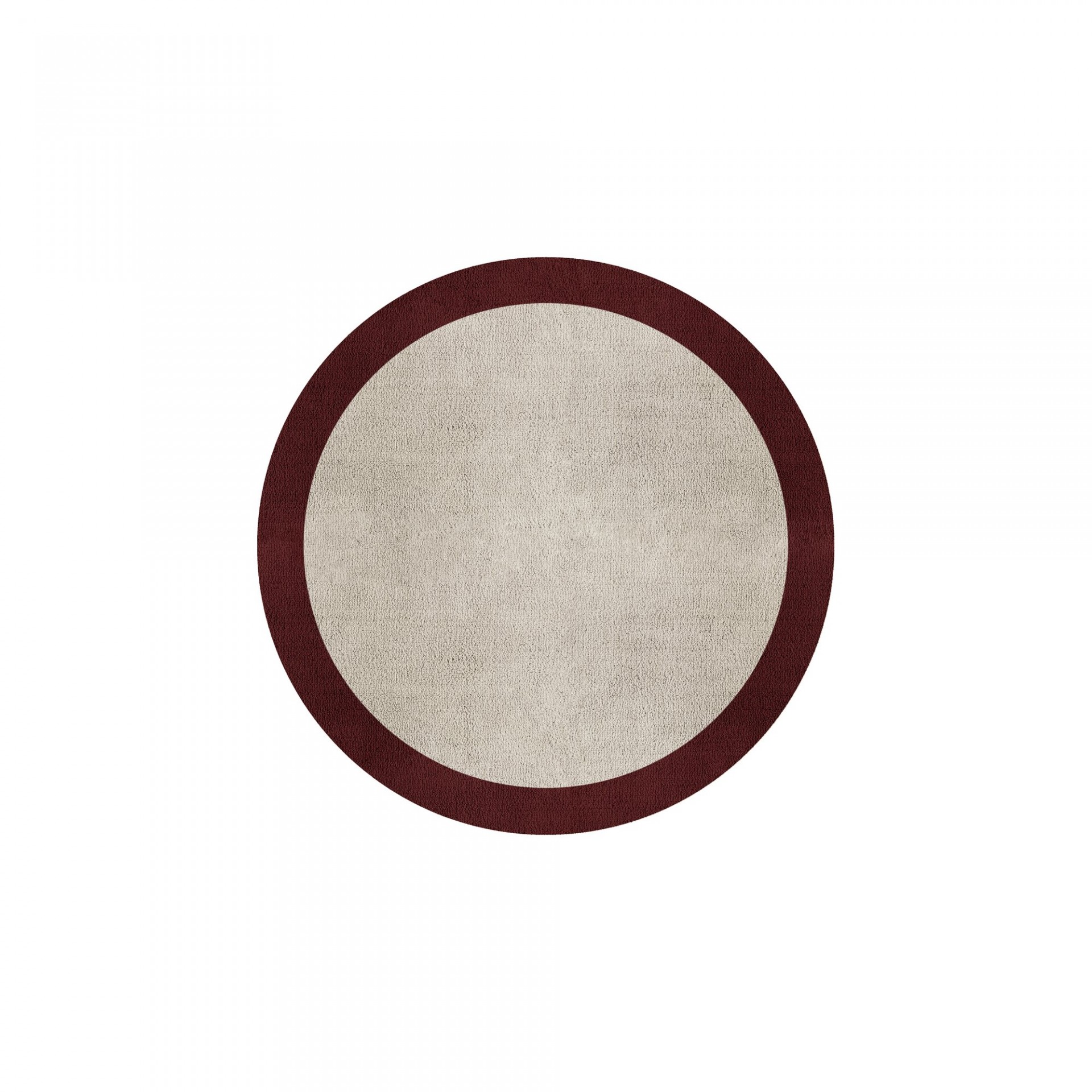 BORDER ATELIER FOG ROUND AREA RUG