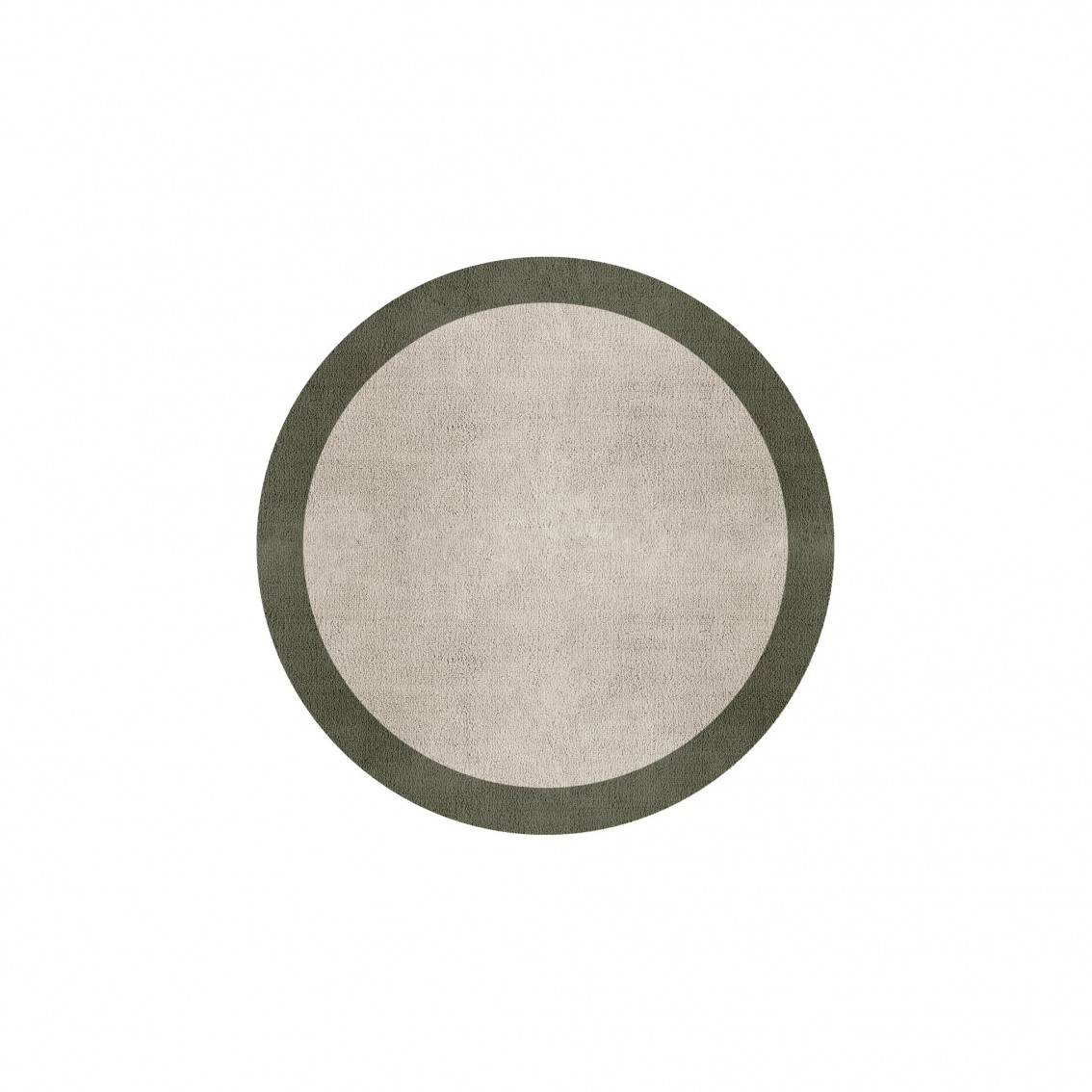 BORDER ATELIER FOG ROUND AREA RUG BORDER ATELIER FOG ROUND AREA RUG