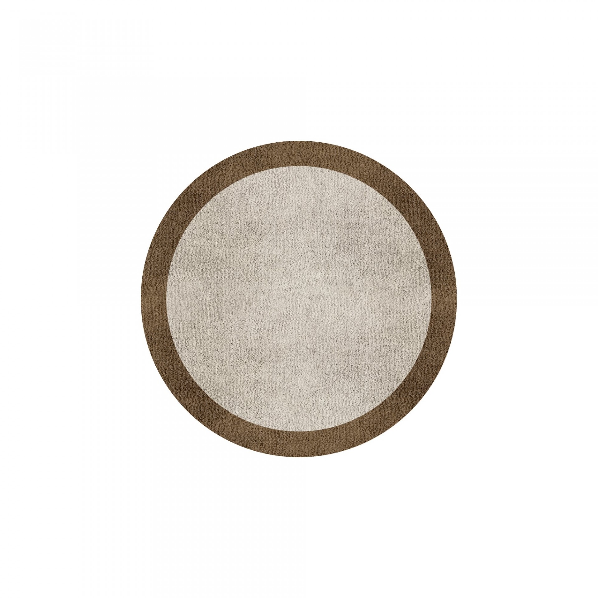 BORDER ATELIER FOG ROUND AREA RUG