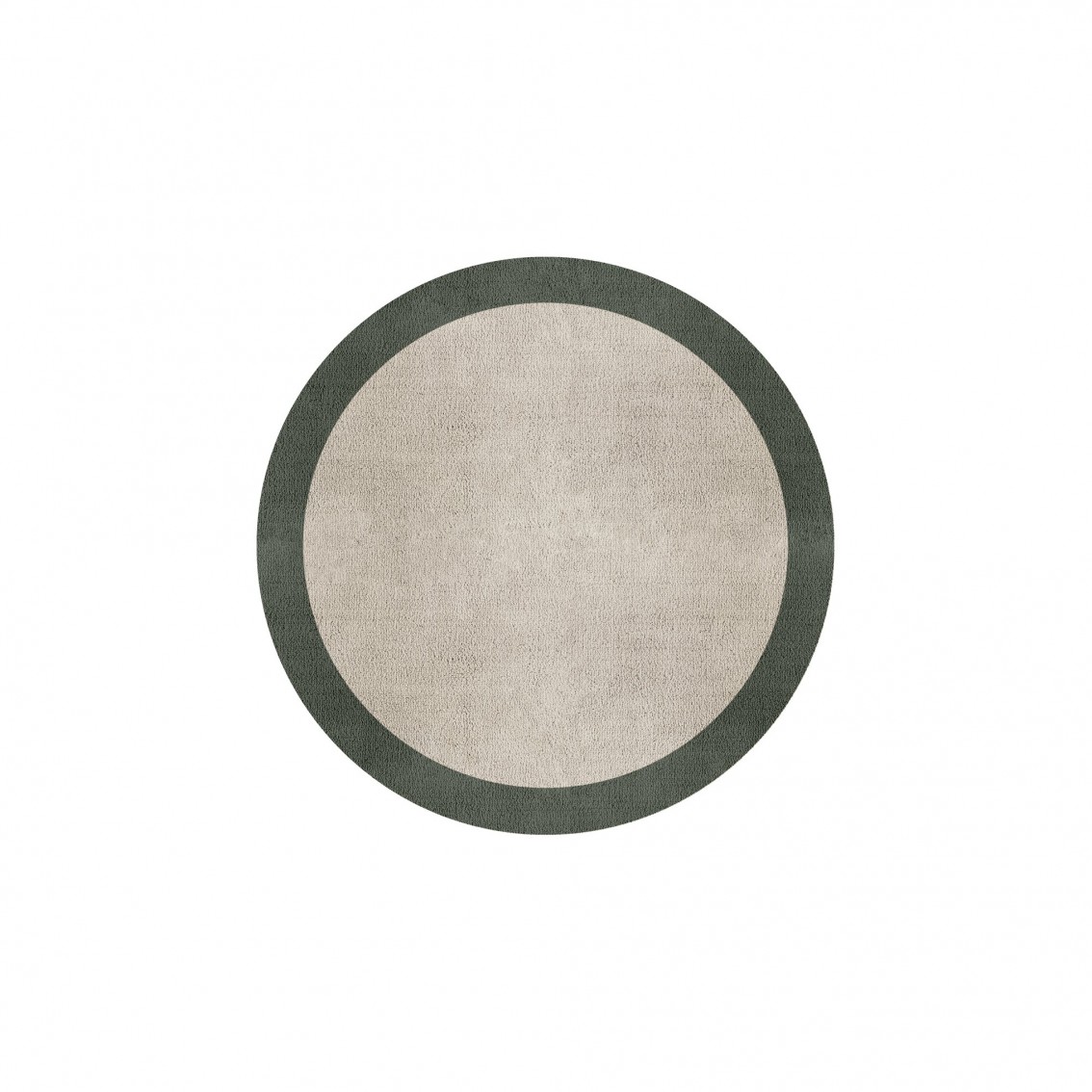 BORDER ATELIER FOG ROUND AREA RUG BORDER ATELIER FOG ROUND AREA RUG