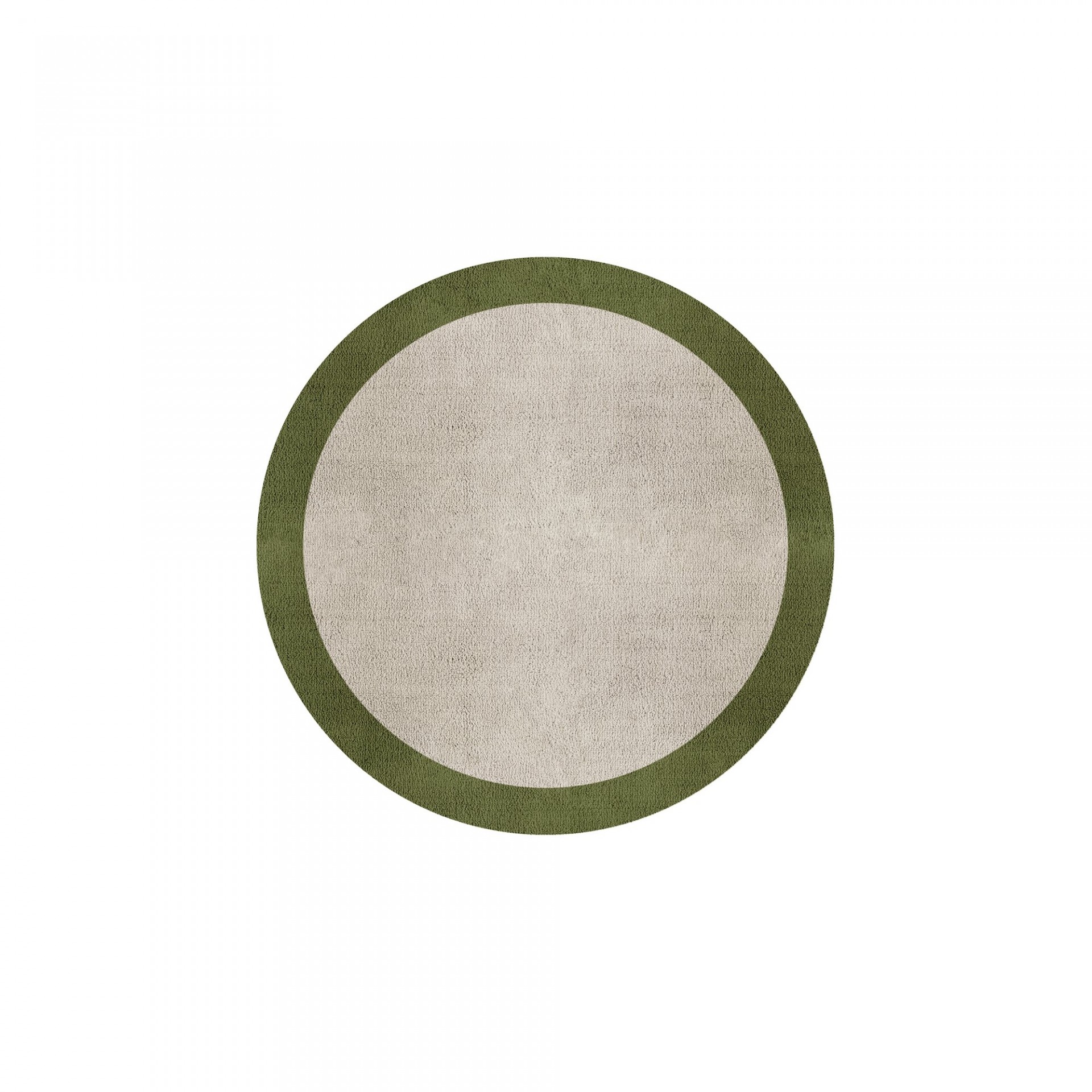 BORDER ATELIER FOG ROUND AREA RUG